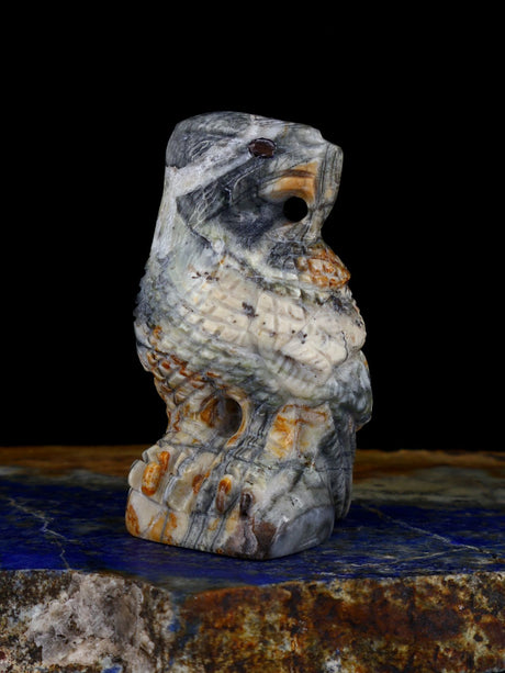 Picasso Marble Eagle Zuni Fetish - PuebloDirect.com