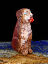 Onyx Dog Zuni Fetish