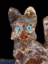 Marble Scaredy Cat Zuni Fetish
