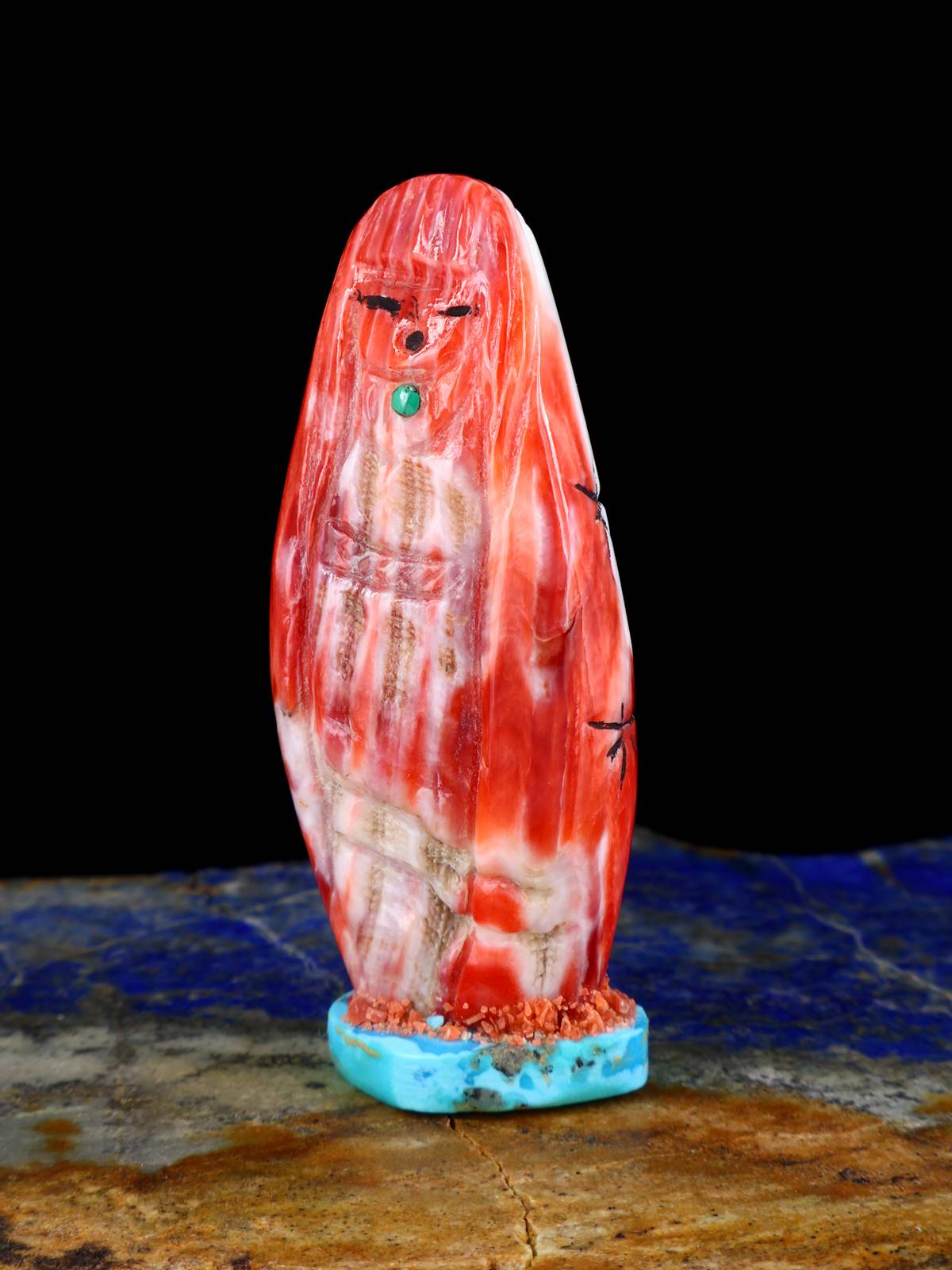 Spiny Oyster Maiden Zuni Fetish