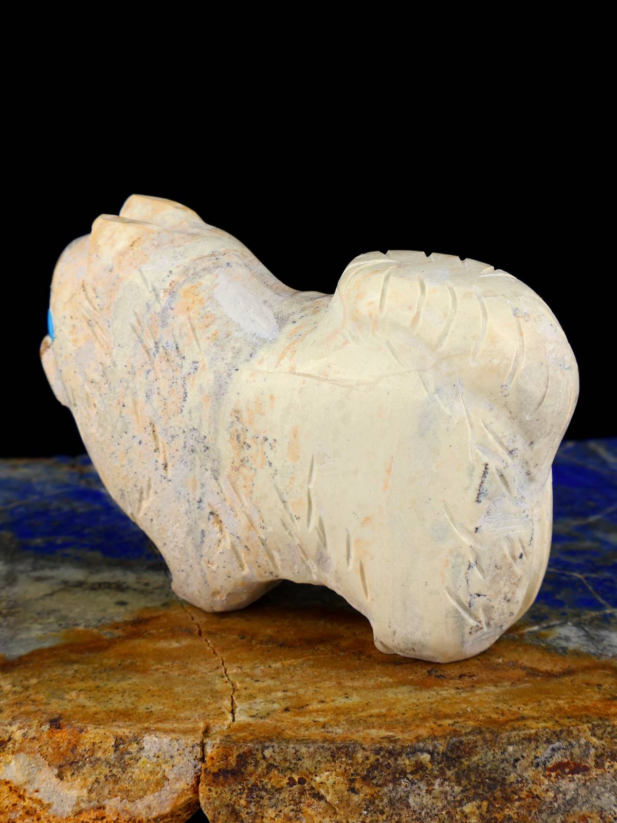 Serpentine Dog Zuni Fetish