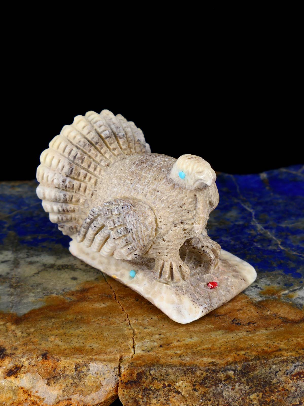 Antler Bird Zuni Fetish