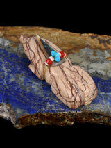 Marble Badger Zuni Fetish - PuebloDirect.com