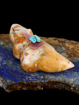 Miel Onyx Tortue Zuni Fétiche