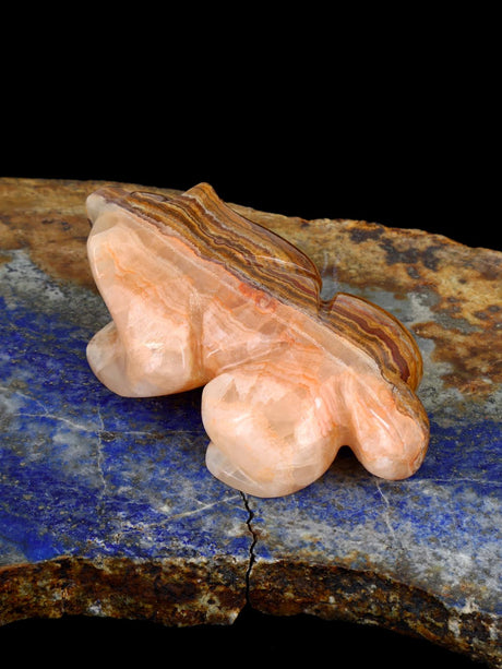 Rootbeer Onyx Blaireau Zuni Fétiche