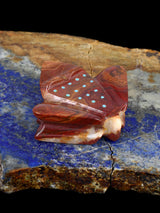 Onyx Frog Zuni Fetish - PuebloDirect.com