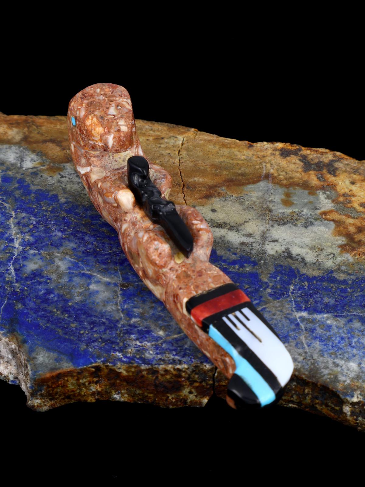 Miel Onyx Tortuga Zuni Fetiche