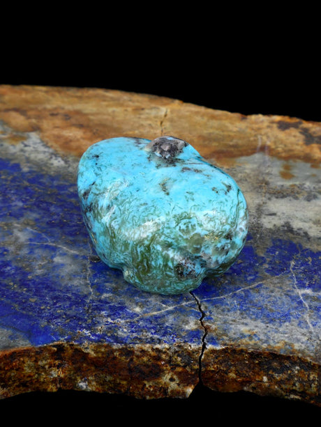 Fetiche Zuni Rana Turquesa