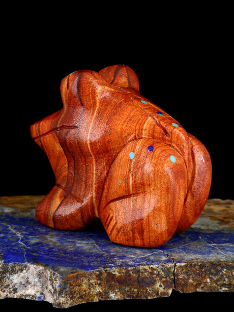 Pyrite Grenouille Zuni Fétiche