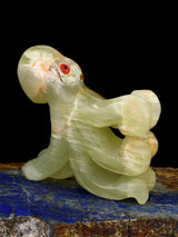 Onyx Octopus Zuni Fetish - PuebloDirect.com