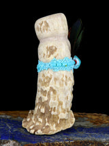 Fétiche Zuni d'ours en bois