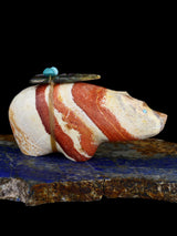 Rhyolite Ours Zuni Fétiche