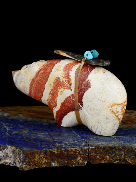 Rhyolite Ours Zuni Fétiche