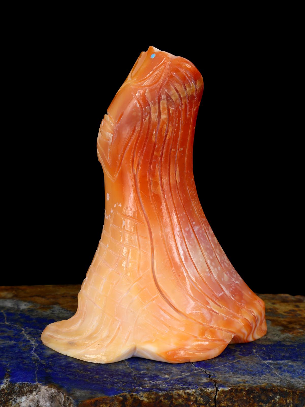 Shell Mermaid Zuni Fetish - PuebloDirect.com