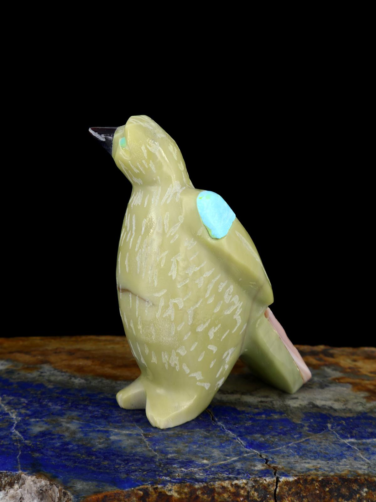 Serpentine Bird Zuni Fetish