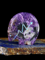 Charoite Medicine Bear Zuni Fetish