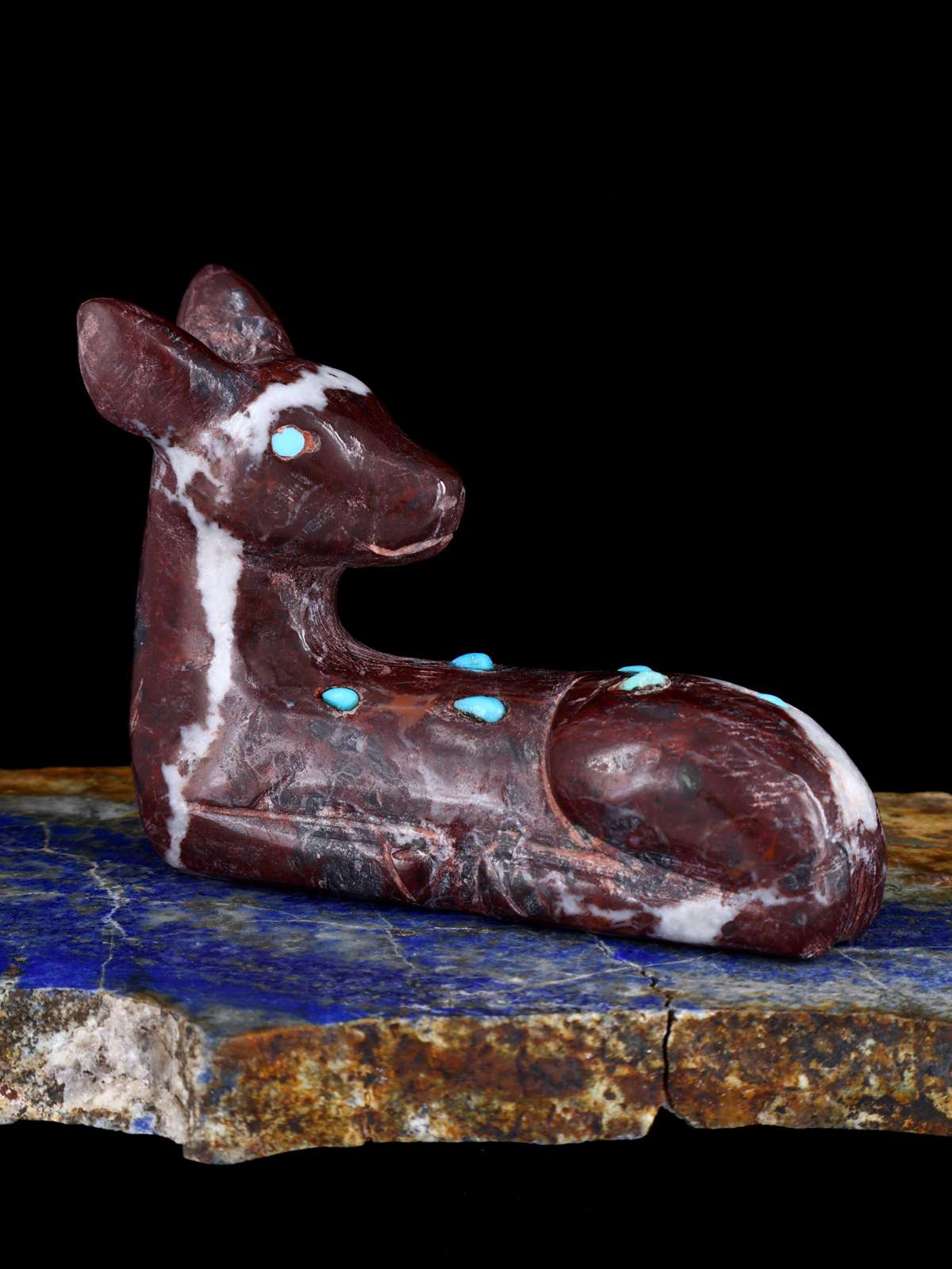 Tableau Jasper Chien Zuni Fétiche