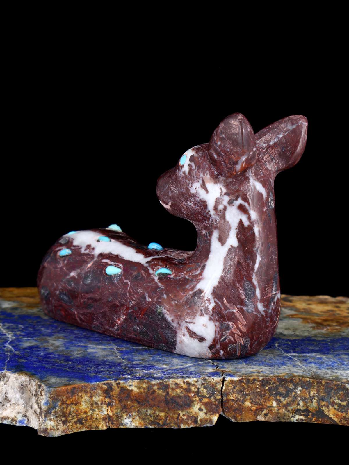 Tableau Jasper Chien Zuni Fétiche