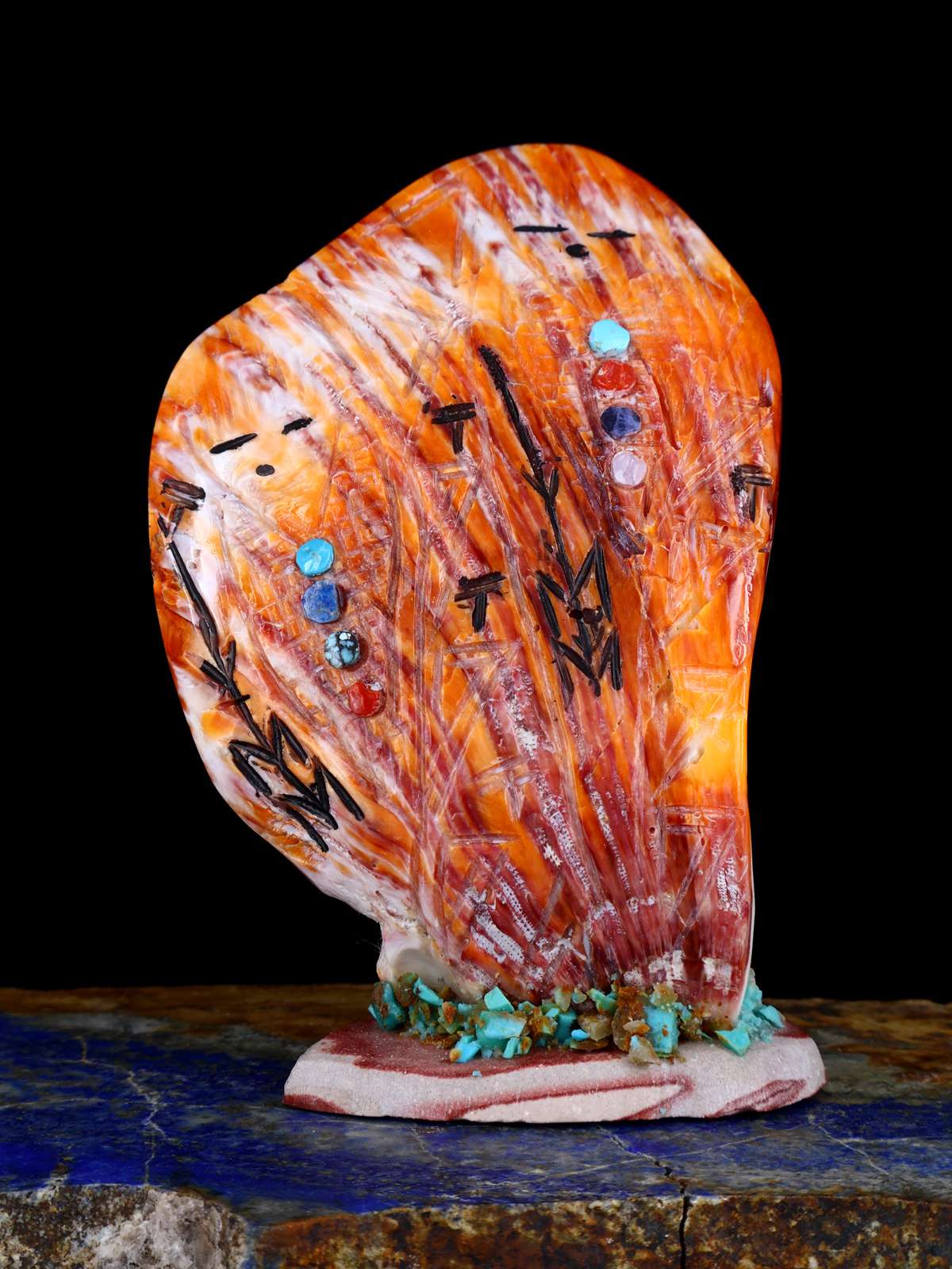 Shell Maiden Zuni Fétiche