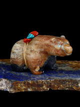 Picasso Marble Bear Zuni Fetish