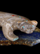 Picasso Marble Badger Zuni Fetish