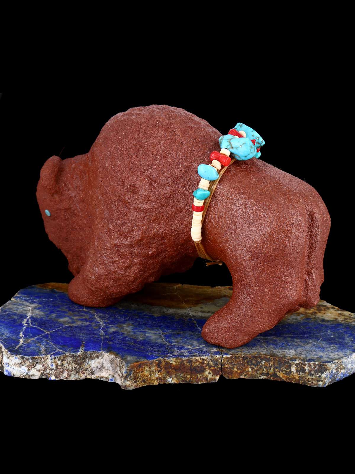 Sandstone Bison Zuni Fetish