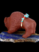 Sandstone Bison Zuni Fetish