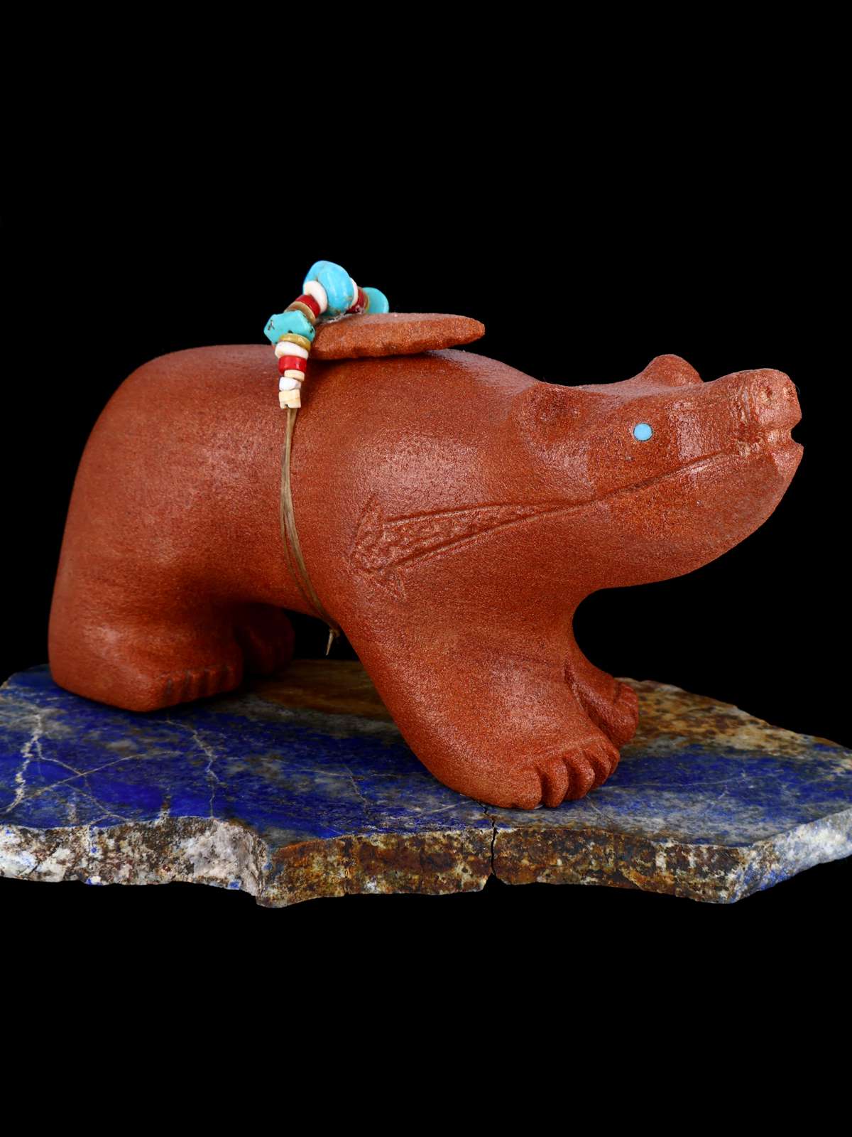 Sandstone Bear Zuni Fetish