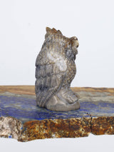 Picasso Marble Owl Zuni Fetish - PuebloDirect.com