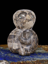 Marble Owl Zuni Fetish - PuebloDirect.com