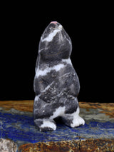 Marble Rabbit Zuni Fetish - PuebloDirect.com