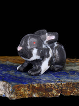 Marble Rabbit Zuni Fetish - PuebloDirect.com