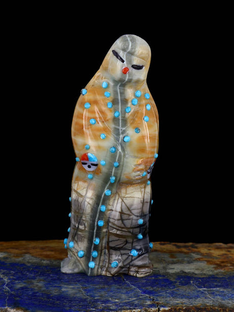 Picasso Marble Maiden Zuni Fetish - PuebloDirect.com