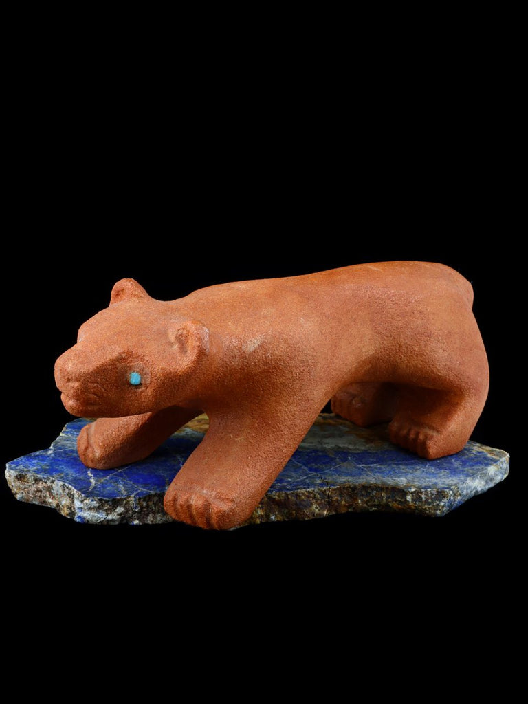 Sandstone Bear Zuni Fetish - PuebloDirect.com