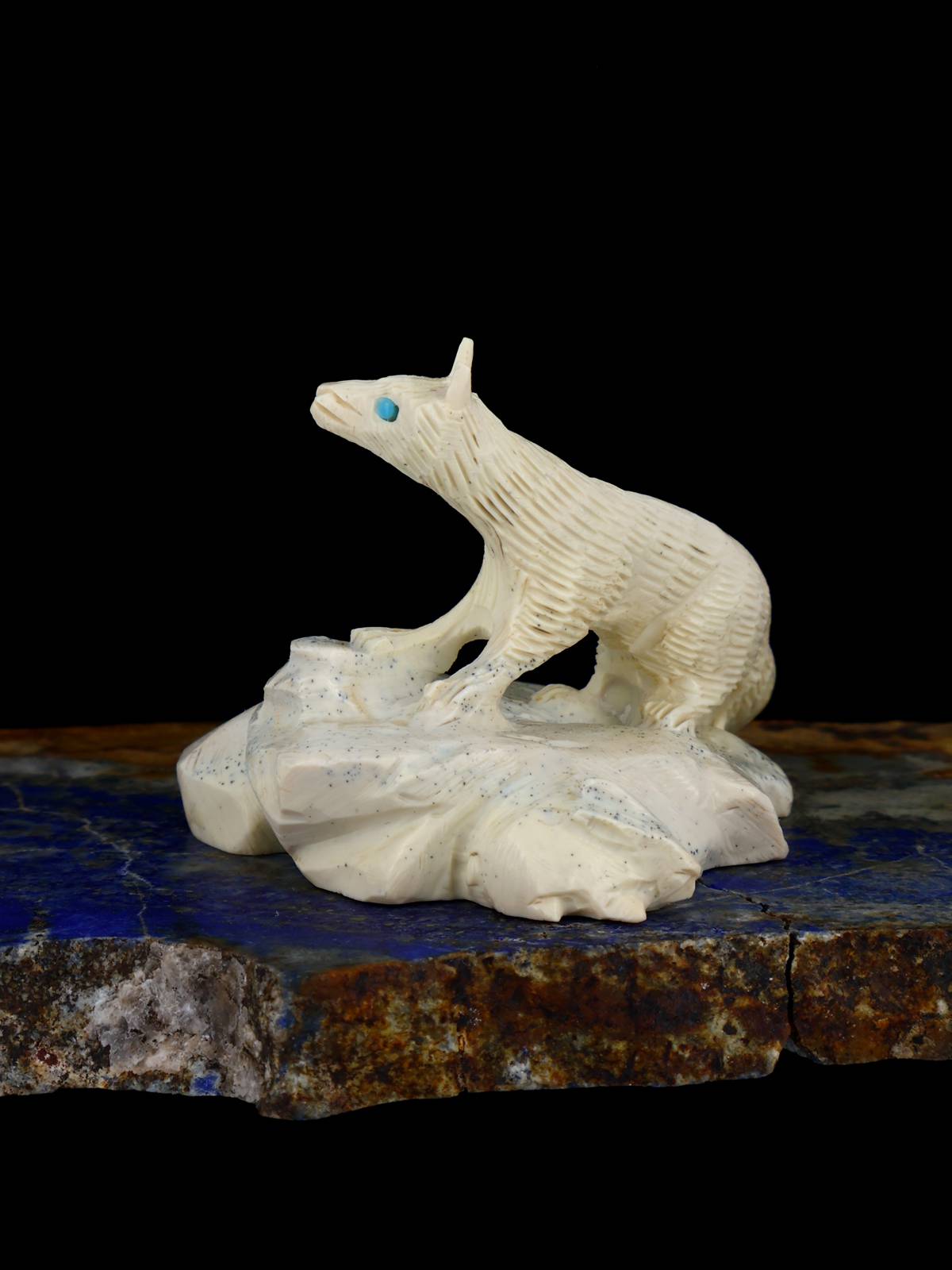 Soapstone Fox Zuni Fetish - PuebloDirect.com