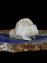 Picasso Marble Beaver Zuni Fetish - PuebloDirect.com
