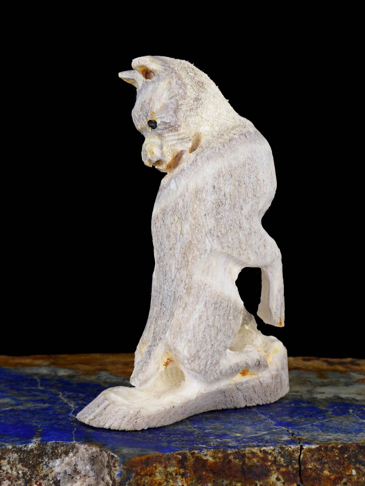 Antler Wolf Zuni Fetish - PuebloDirect.com