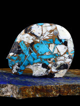 Compressed Mojave Bear Zuni Fetish - PuebloDirect.com