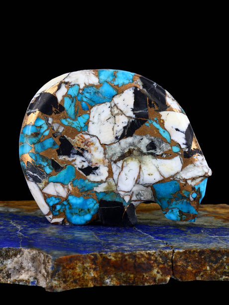 Compressed Mojave Bear Zuni Fetish - PuebloDirect.com