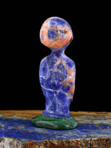 Sodalite Alien Zuni Fetish - PuebloDirect.com