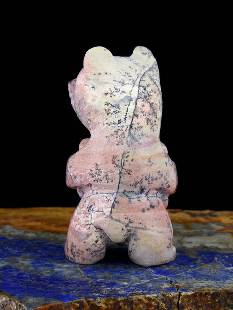 Rhyolite Love Bear Zuni Fetish - PuebloDirect.com