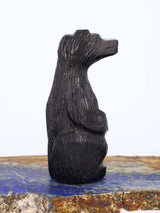 Jet Bear Zuni Fetish - PuebloDirect.com