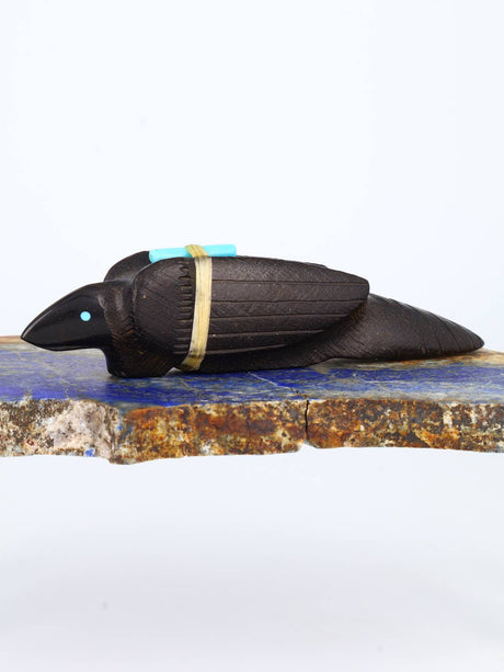 Jet Raven Zuni Fetish - PuebloDirect.com