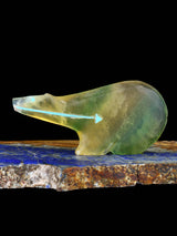 Rainbow Fluorite Bear Zuni Fetish - PuebloDirect.com