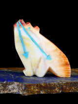 Spiny Oyster Coyote Zuni Fetish - PuebloDirect.com