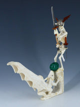 Antler Dragon Slayer Zuni Fetish Carving - PuebloDirect.com