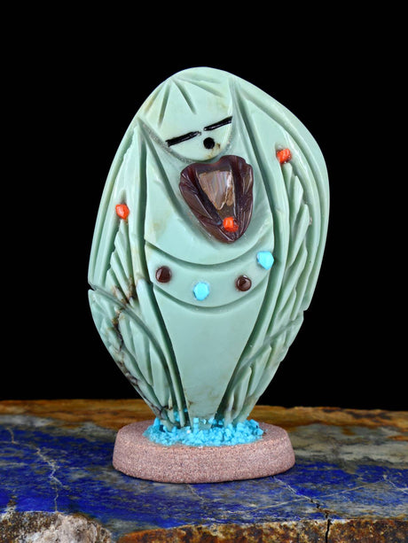 Turquoise Maiden Zuni Fetish - PuebloDirect.com