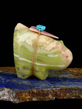 Serpentine Bobcat Zuni Fetish - PuebloDirect.com