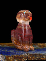 Onyx Dog Zuni Fetish - PuebloDirect.com