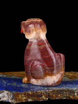 Onyx Dog Zuni Fetish - PuebloDirect.com